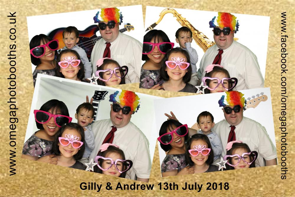 Gilly & Andrew's Wedding | View more photos from the event at gallery.omegaphotobooths.co.uk/u/Omega-Photobooths/Gilly-Andrews-Wedding